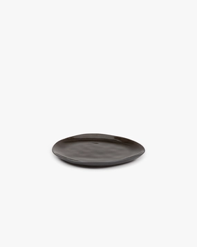 Oval plate M gray Pure Dinnerware tableware outlet