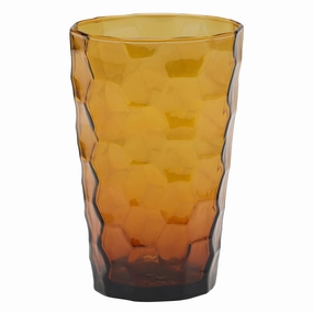Paige Amber Highball Glasses Set/6 Drinkware best price
