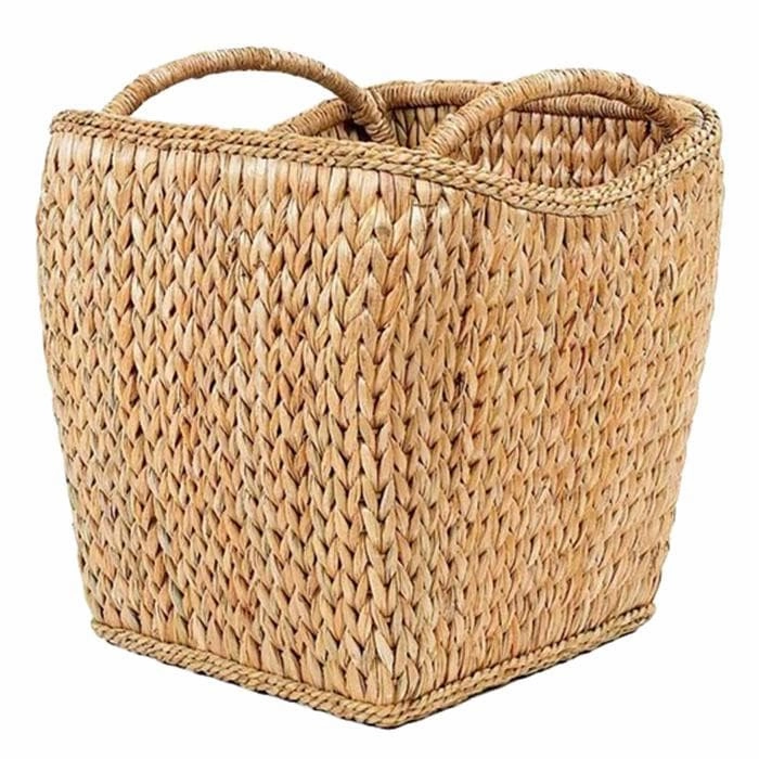 Palm Sweater Weave Vineyard Basket Decorative Baskets clearance deals