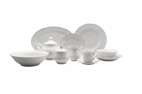 Paradise 45-Piece Dinnerware Set Dinnerware clearance deals