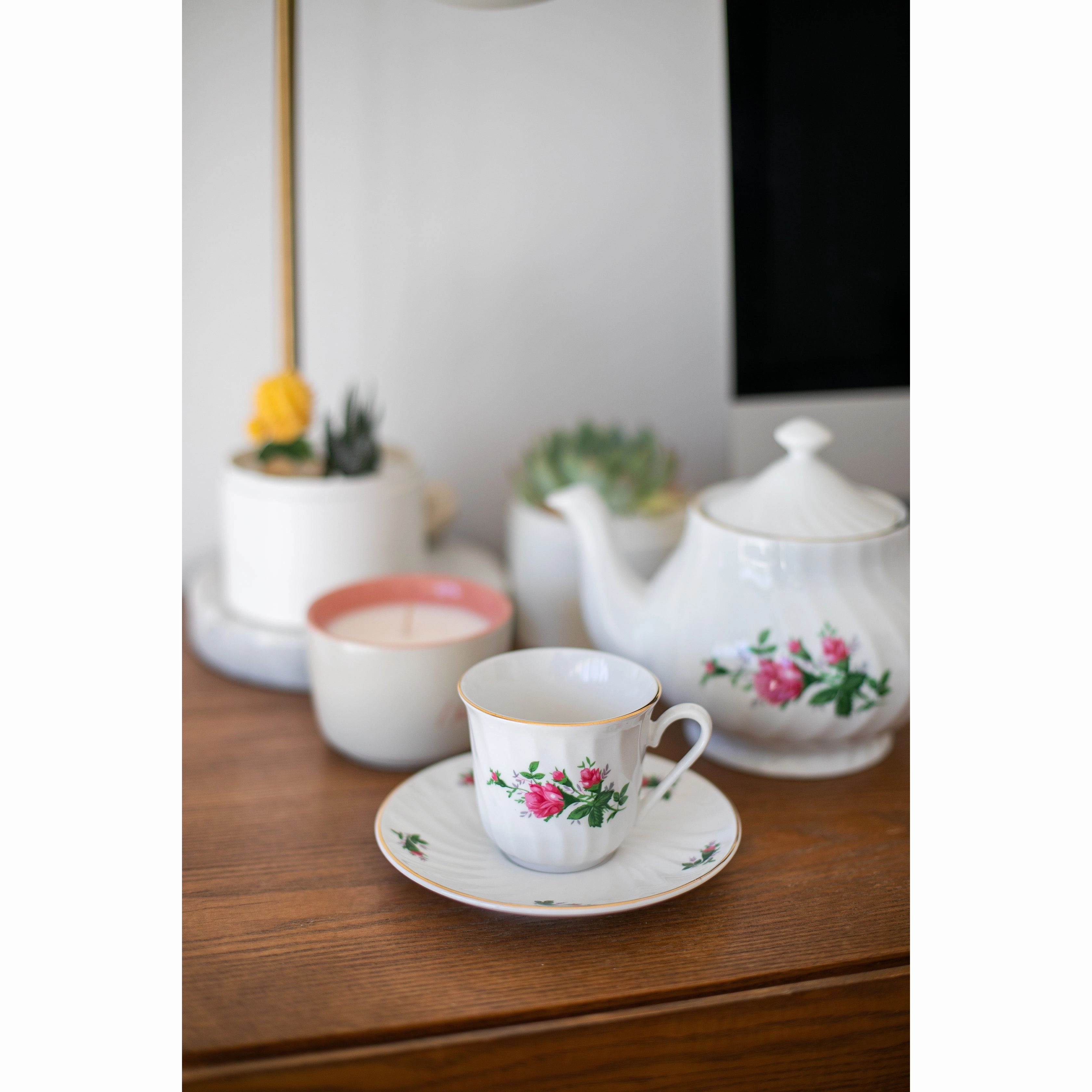 Paradise Set of 6 Cup & Saucer