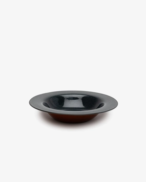 Pasta plate L dark blue/rust Terres de rves Dinnerware tableware outlet