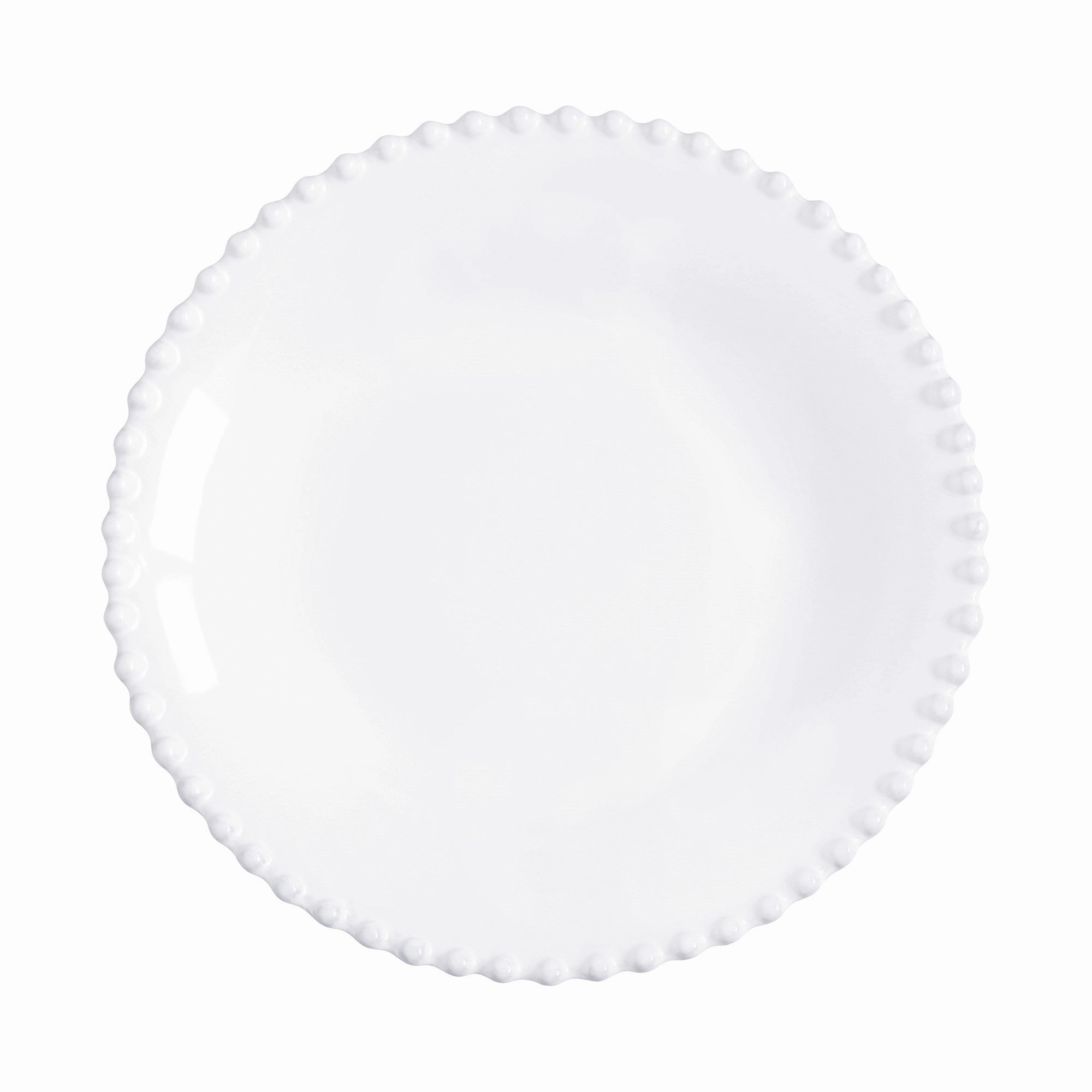 Pearl Set of 6 soup/pasta plates, 24cm, white Serving Bowls Entertaining Set