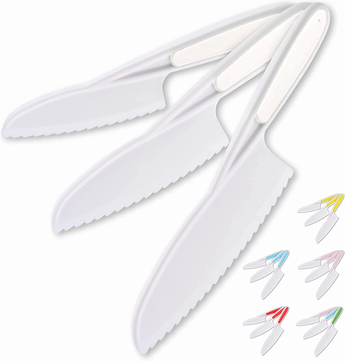 Perfect Starter Knife Set for Little Hands in the Kitchen (3-piece)