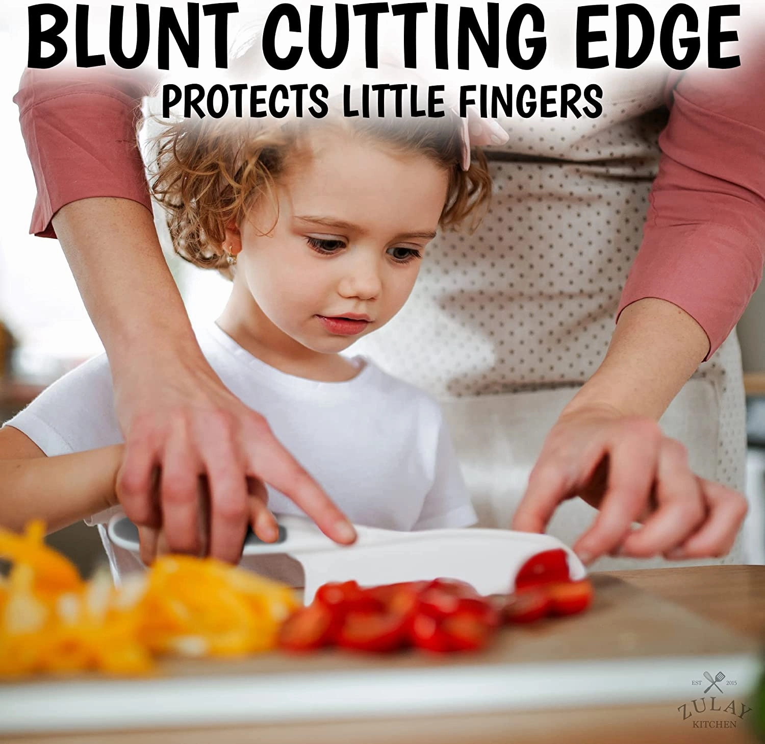 Perfect Starter Knife Set for Little Hands in the Kitchen (3-piece)