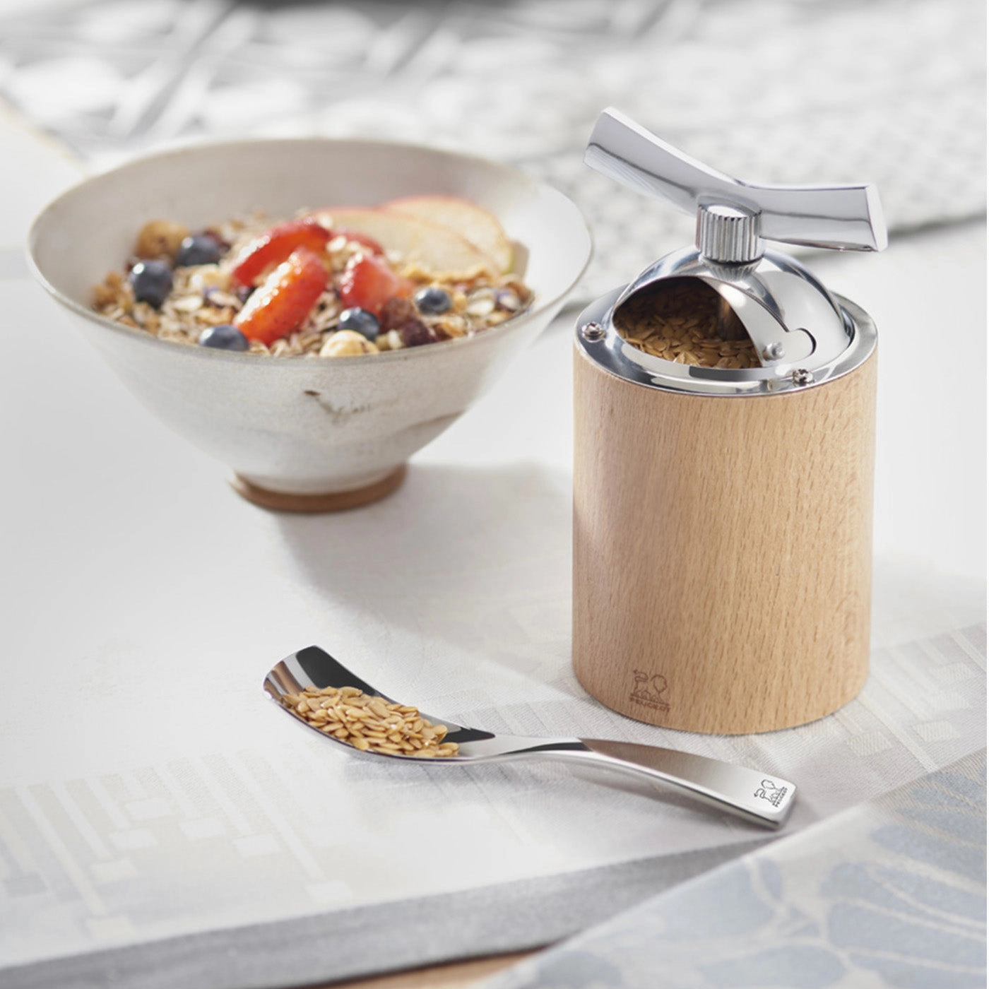 Peugeot Isen Flax Seed Mill, Natural