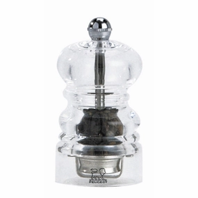 Peugeot Nancy Pepper Mill Acrylic, 4-Inch Clear Cooking Tools & Accessories mega discount