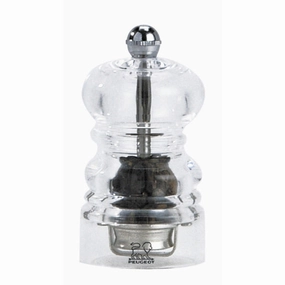 Peugeot Nancy Salt Mill Acrylic, 4-Inch Clear Cooking Tools & Accessories mega discount