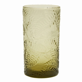 Peyton Hand Blown Highball Glasses Set/6 (Sage) Drinkware best price