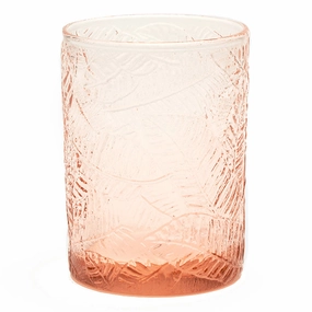 Peyton Pink Hand Blown Tumbler Glasses Set/4 Drinkware best price