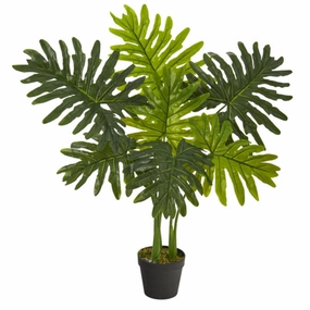 Philodendron Artificial Plant (Real Touch) 3' Faux Florals home florals discount