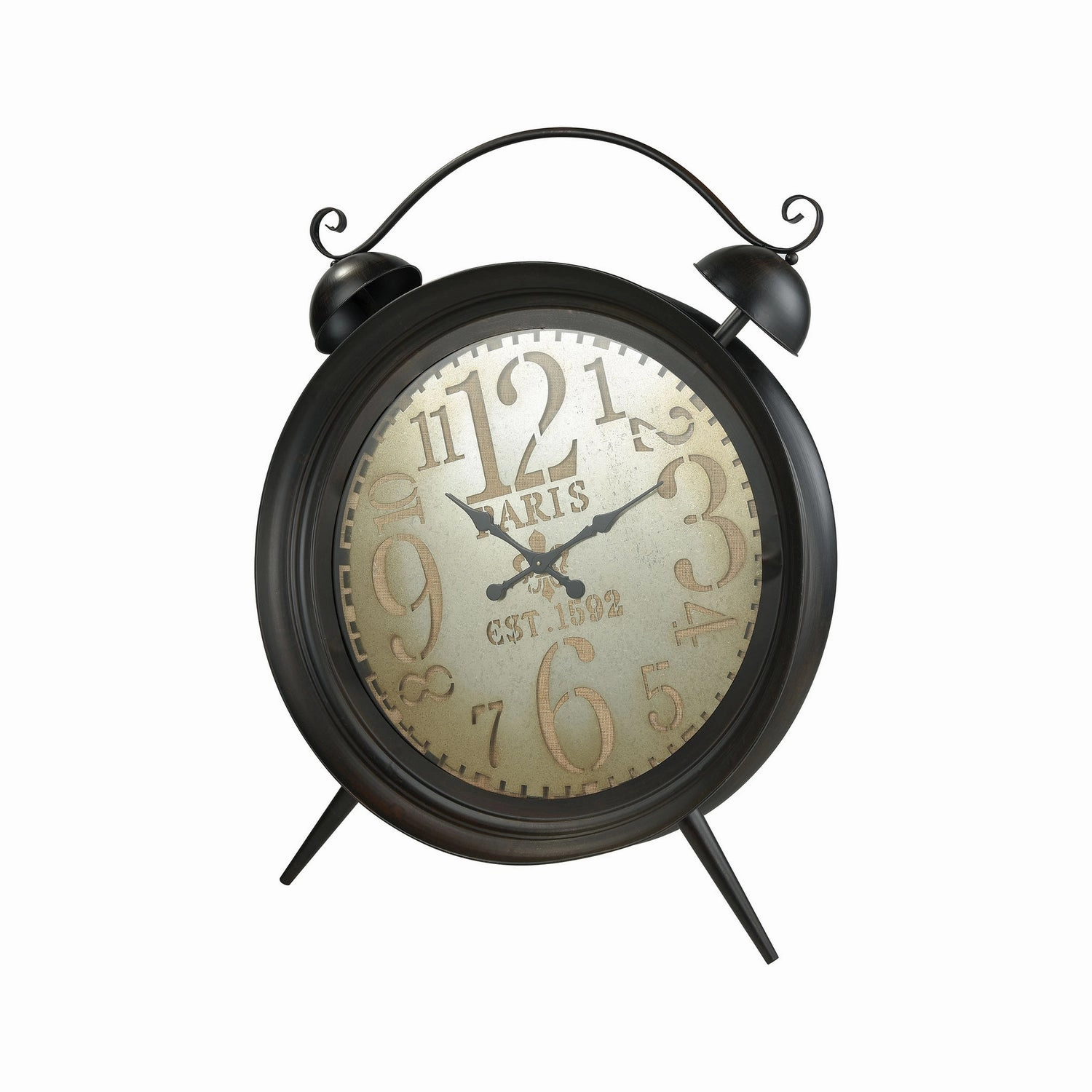 Picpus Clock Dark Rust Wall Clocks Timeless Sale