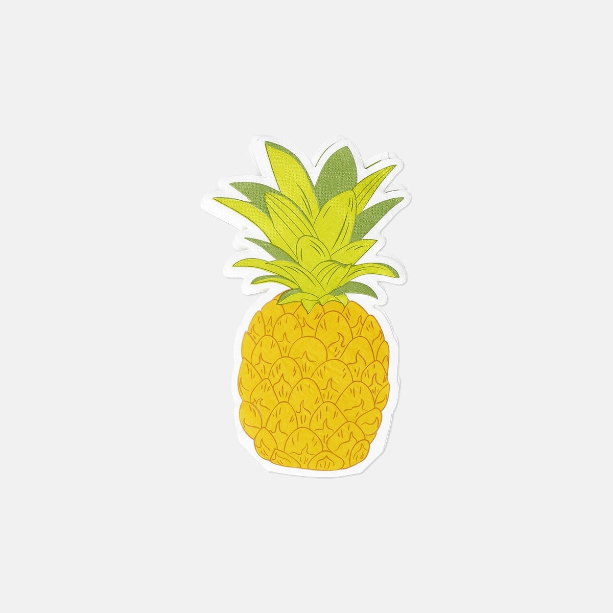 Pineapple napkins - 16 pcs