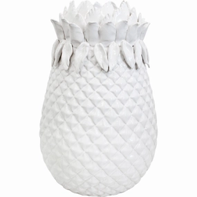 Pineapple Vase Ivory Cheap Vases for home