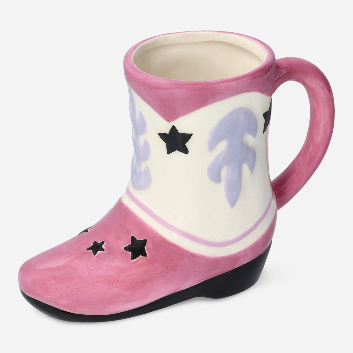 Pink cowboy boot shaped mug Kitchen Tableware at affordable prices