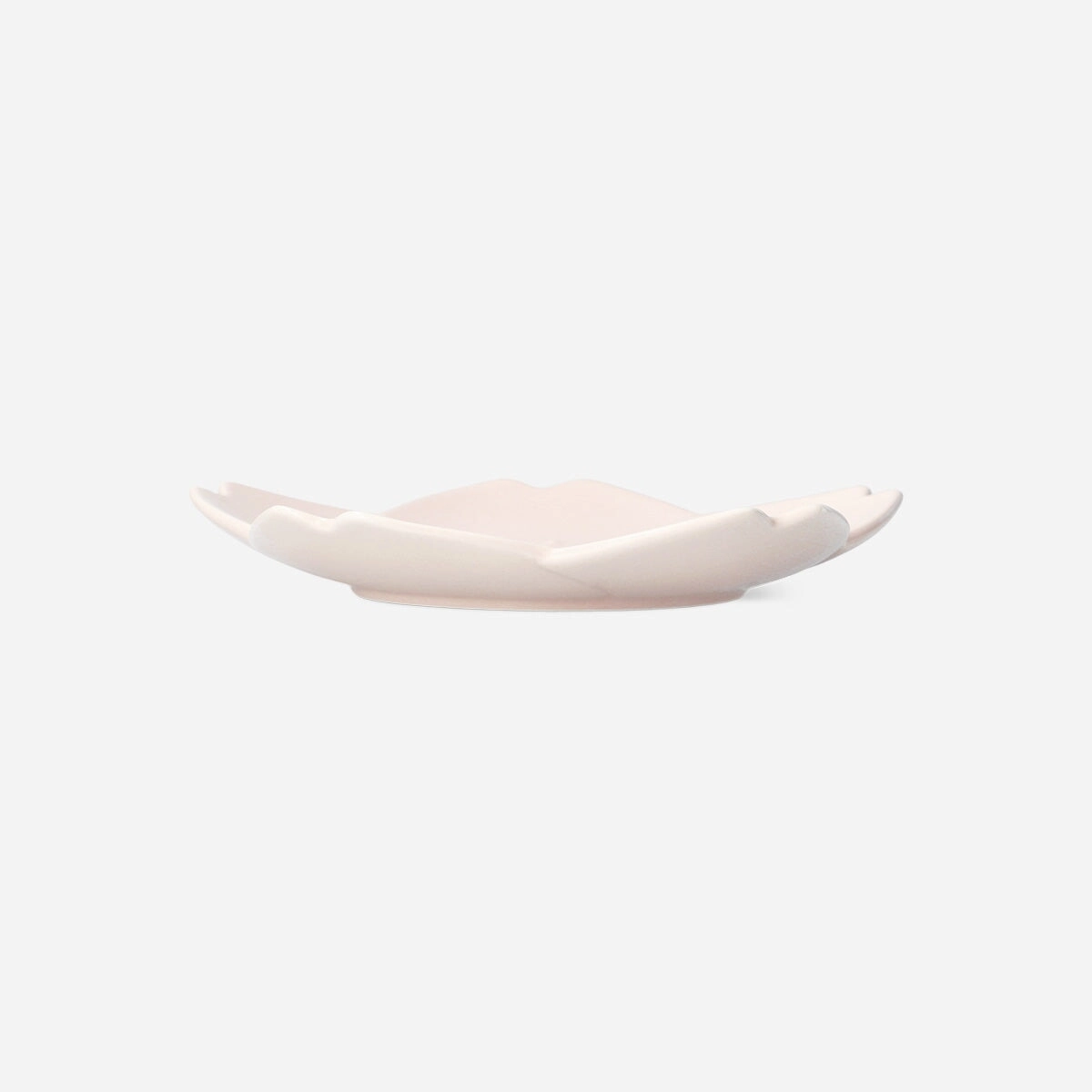 Pink flower plate - 18 cm
