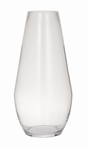 Pippa Vase 16.5x35cm Clear Cheap Vases for home