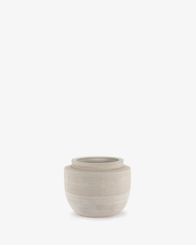Plant pot S beige Volumes Pottery & Urban Jungle decor outlet