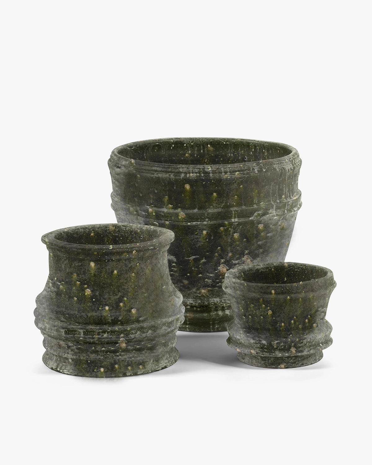 Planter 01 M dark green Mesa