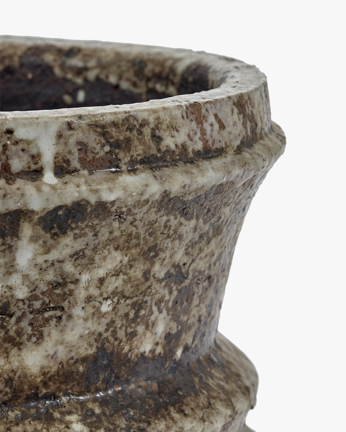 Planter 01 S white/brown Mesa