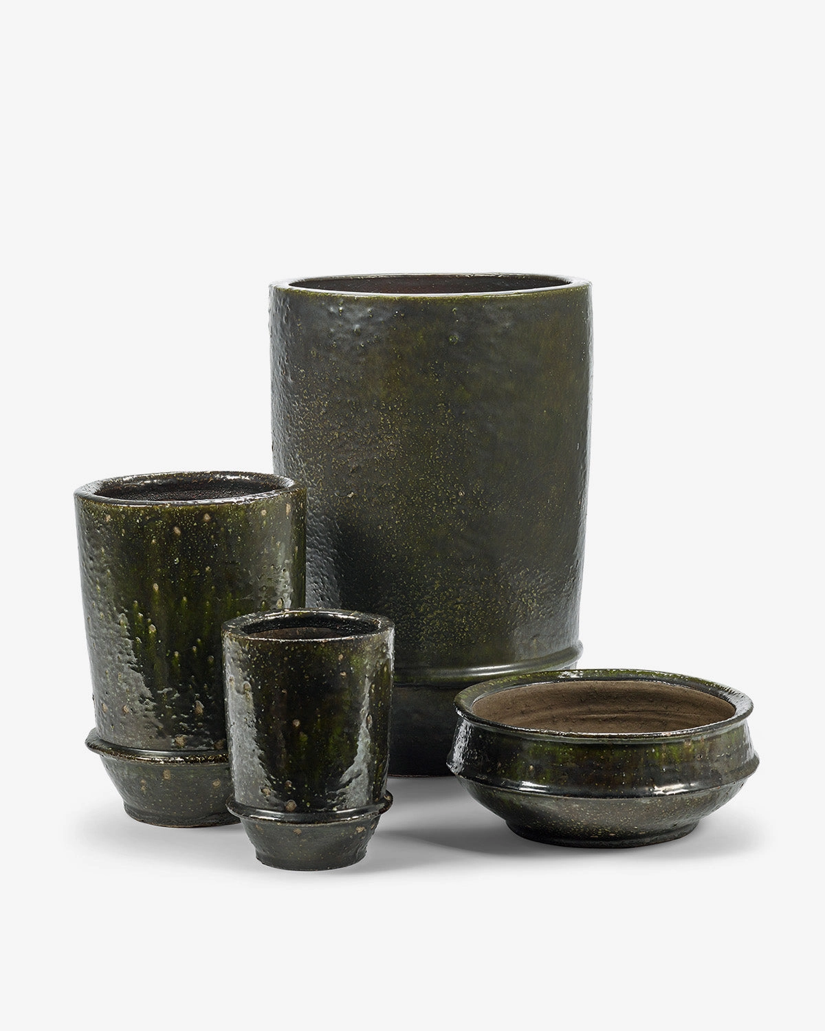 Planter 02  L dark green Dune