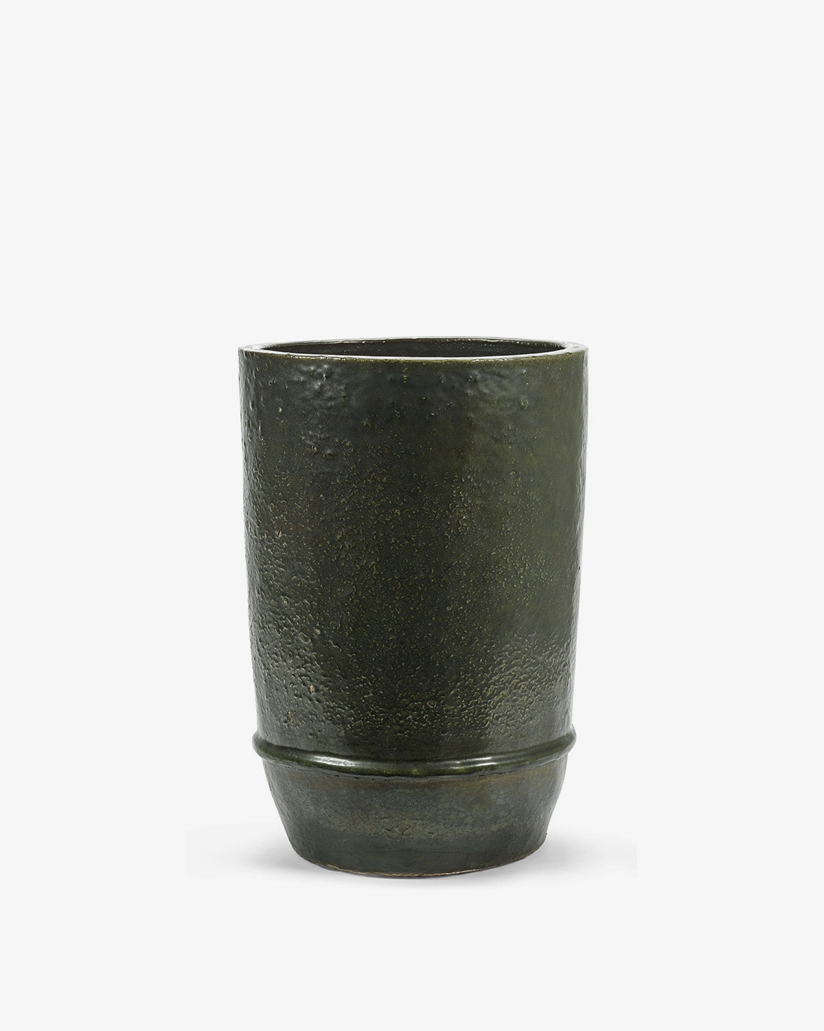 Planter 02  L dark green Dune Pottery & Urban Jungle decor outlet