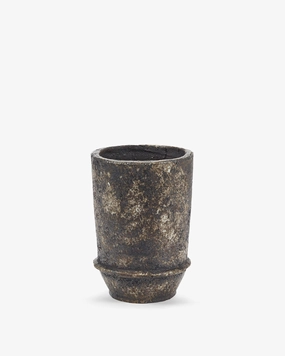 Planter 02 M dark brown Dune Pottery & Urban Jungle decor outlet