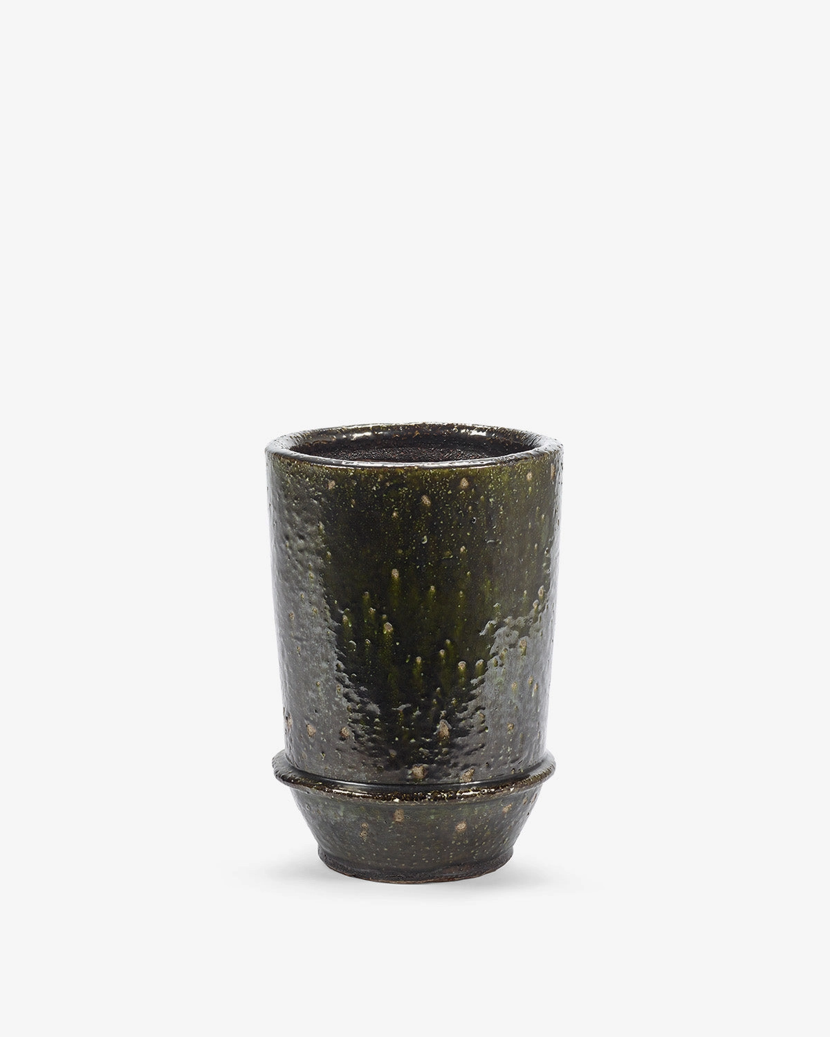 Planter 02 M dark green Dune Pottery & Urban Jungle decor outlet