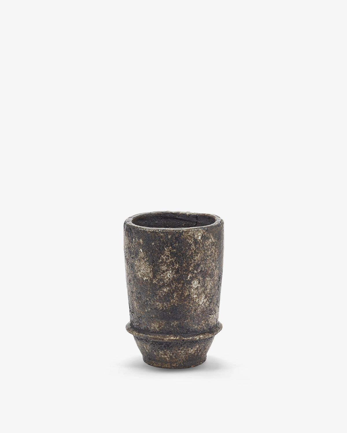 Planter 02 S dark brown Dune Pottery & Urban Jungle decor outlet