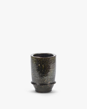 Planter 02 S dark green Dune Pottery & Urban Jungle decor outlet