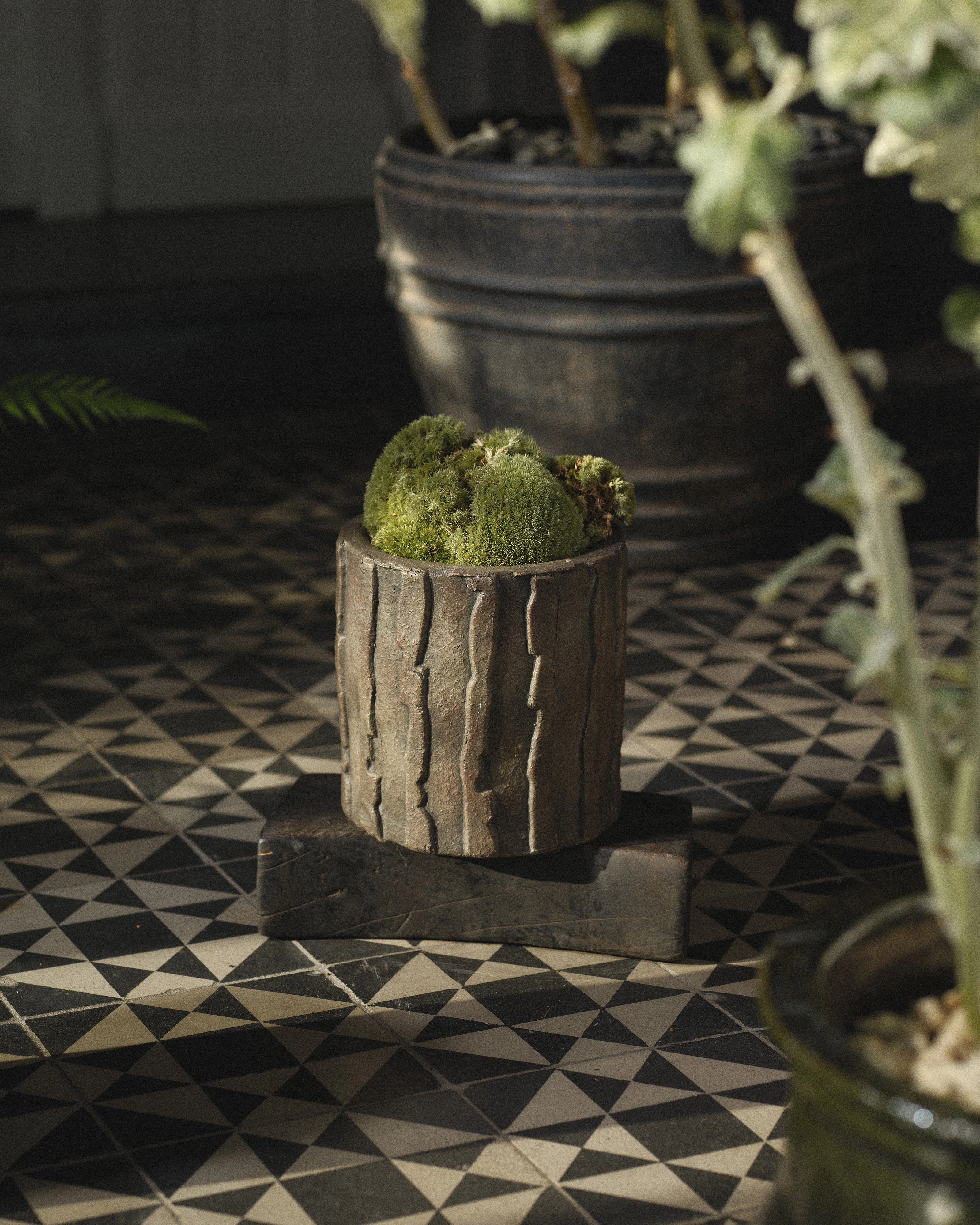 Planter 03 S dark green Rift