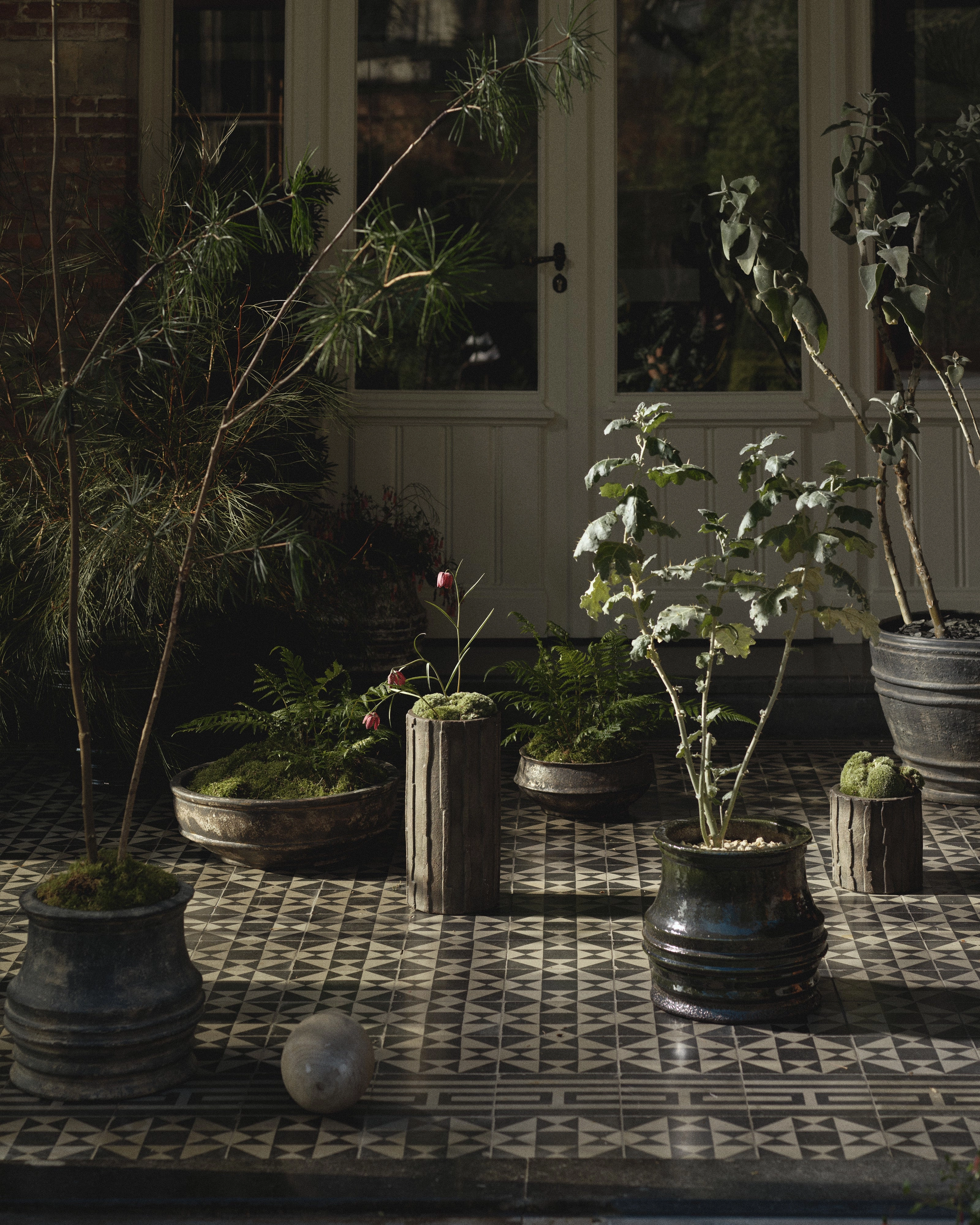 Planter 03 S dark green Rift