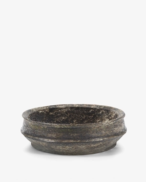 Planter bowl 02 L dark brown Dune Pottery & Urban Jungle decor outlet