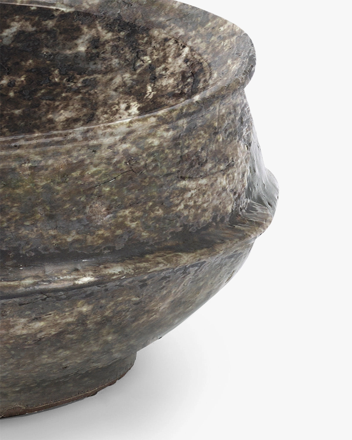 Planter bowl 02 S dark brown Dune