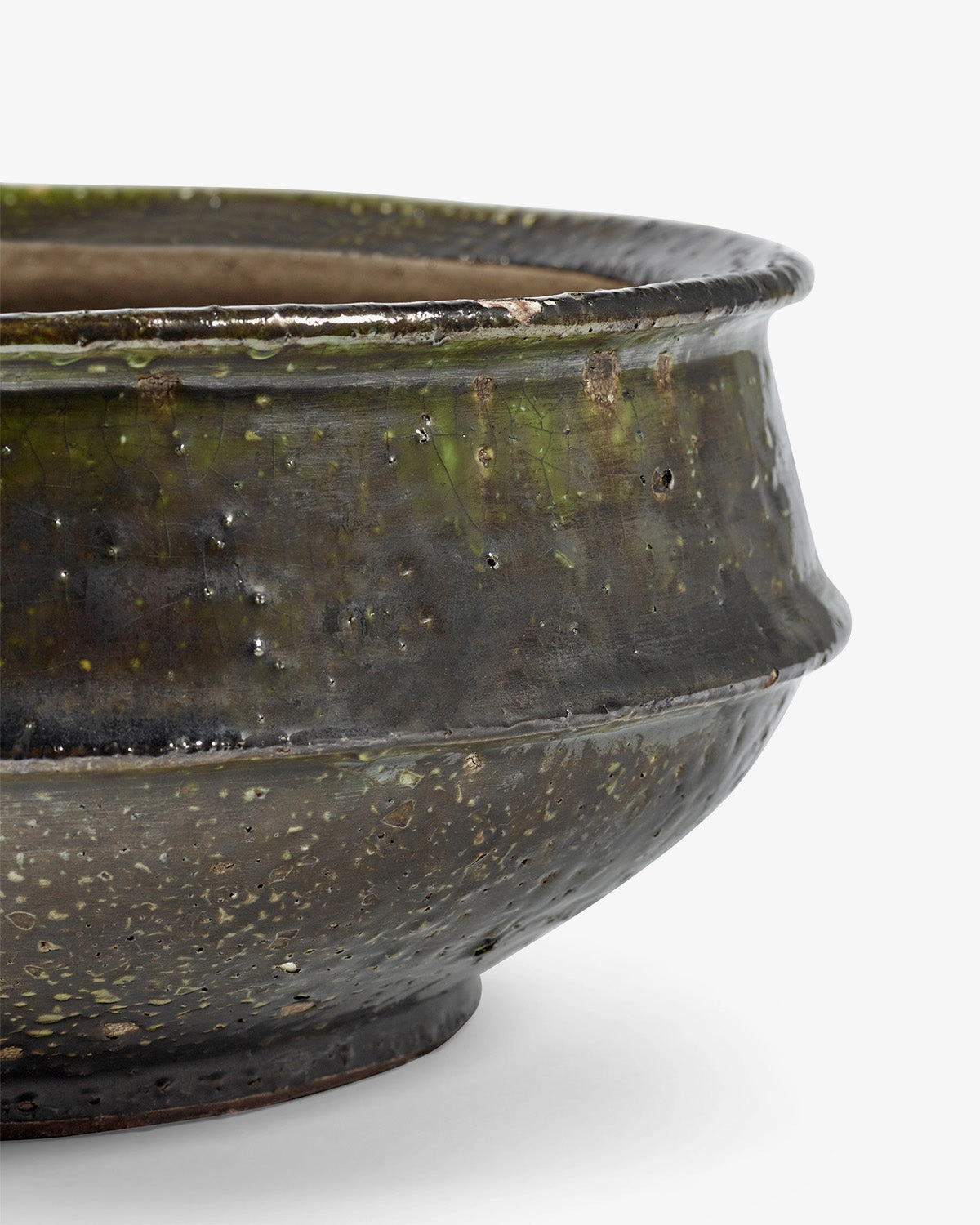 Planter bowl 02 S dark green Dune