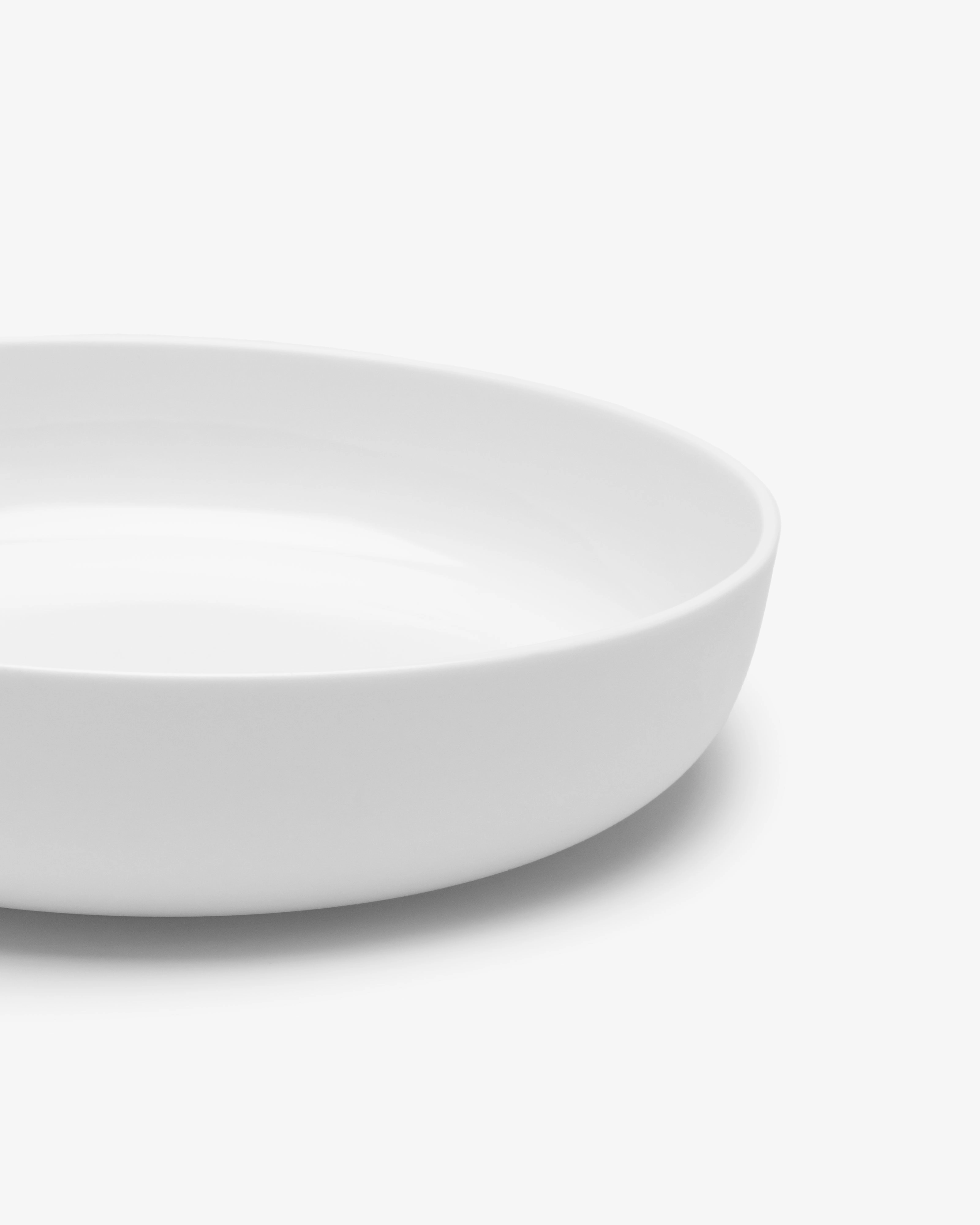 Plate deep M white Base