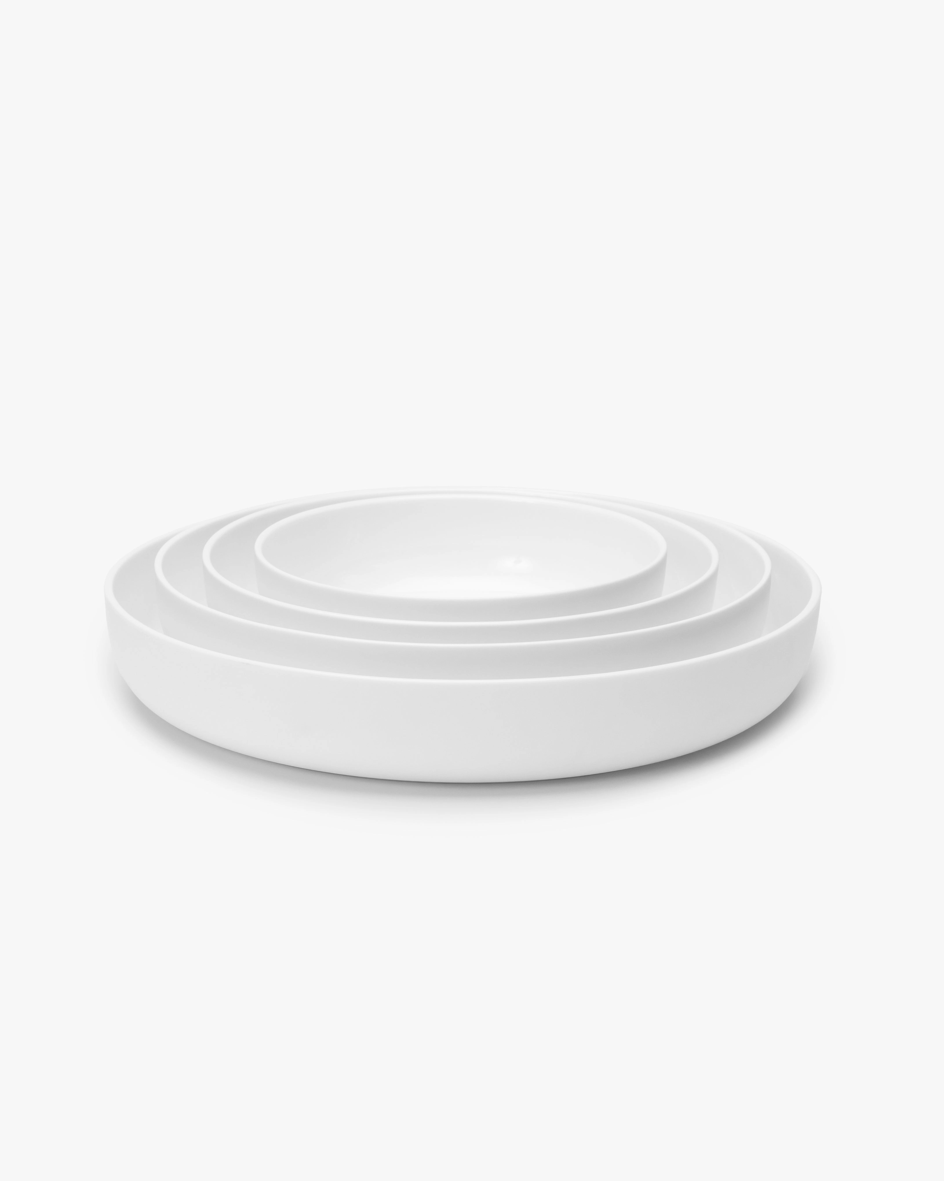 Plate deep S white Base