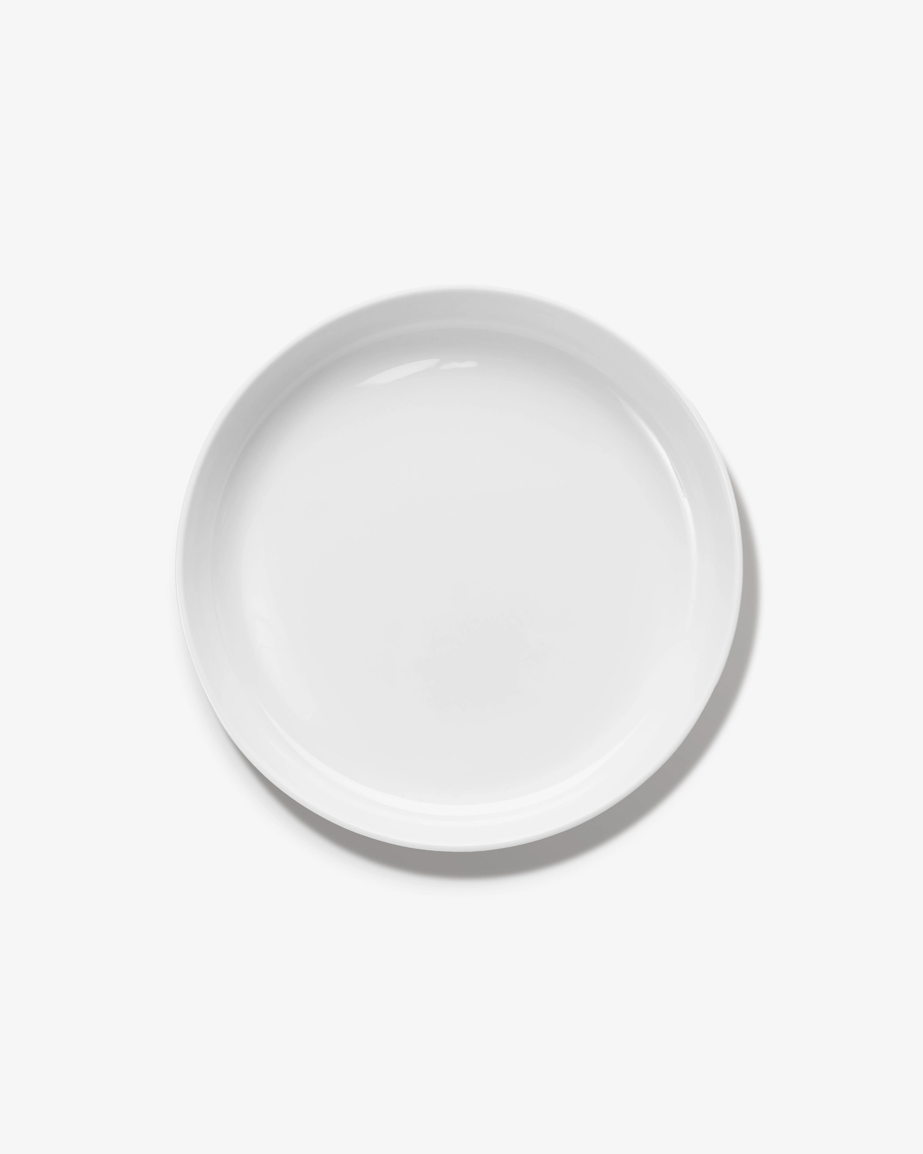 Plate deep XL white Base