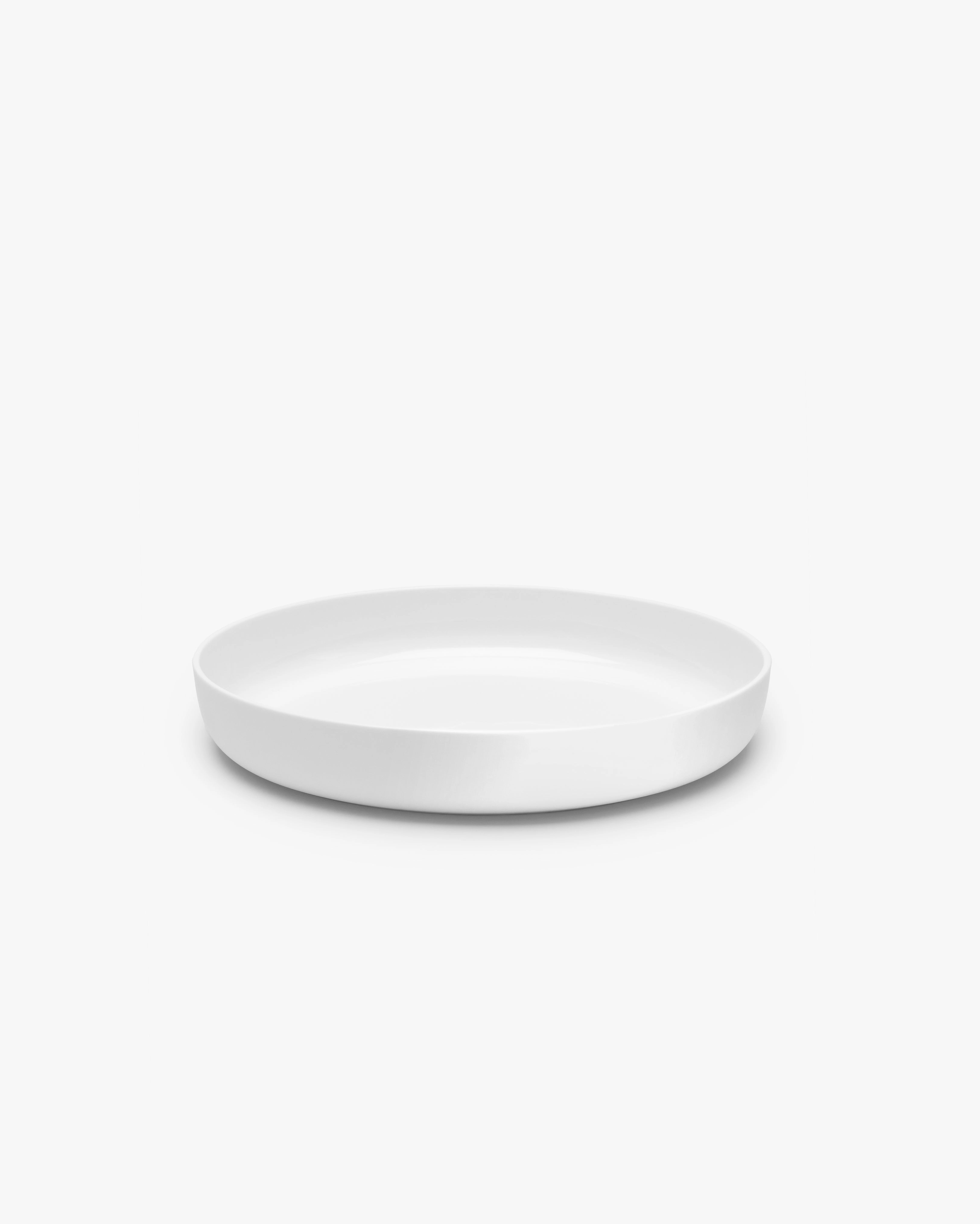 Plate deep XL white glazed Base Dinnerware tableware outlet