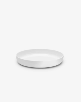 Plate deep XL white glazed Base Dinnerware tableware outlet