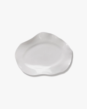 Plate oval Daenkei L white Perfect Imperfection Dinnerware tableware outlet