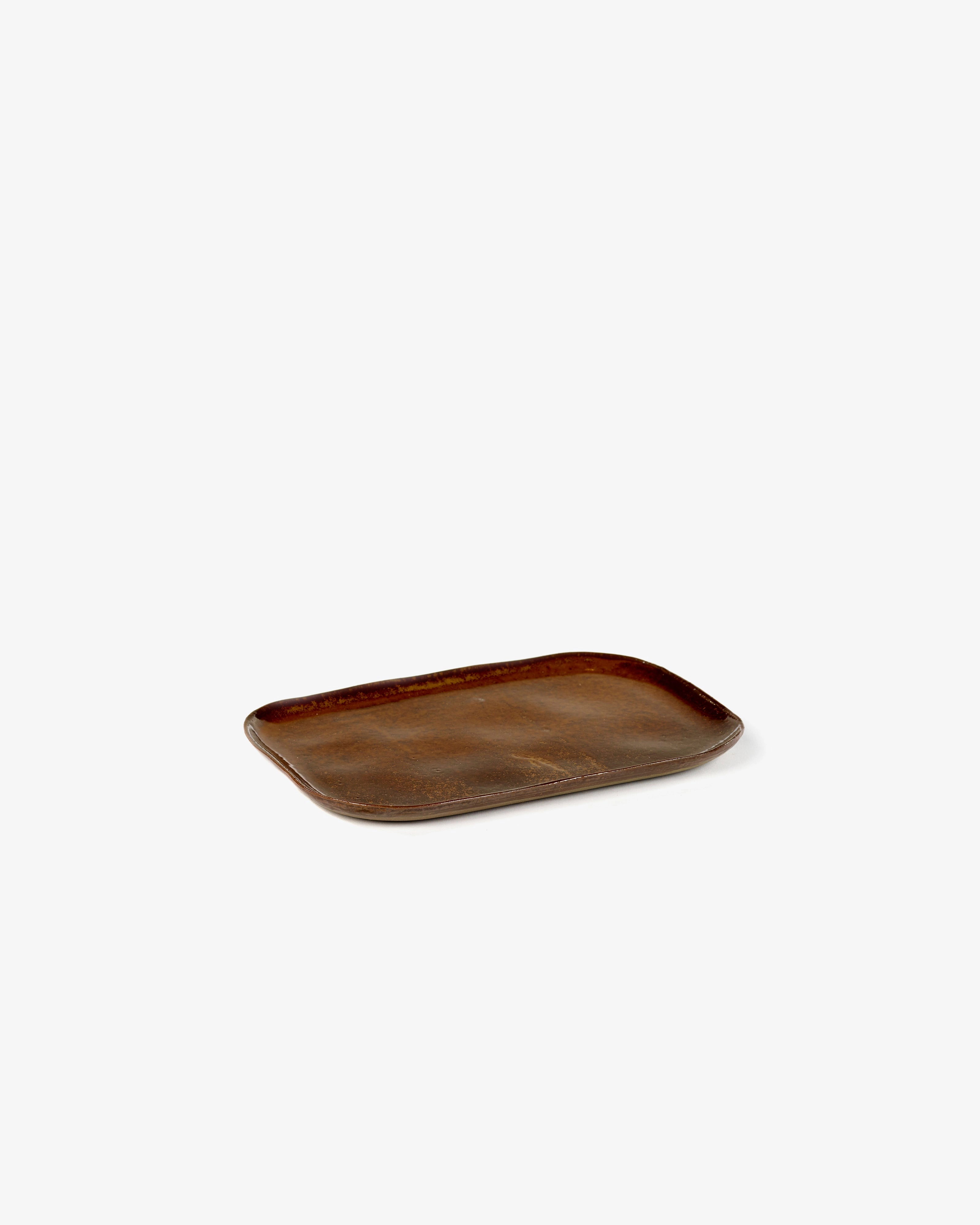 Plate rectangular n2 L brown La nouvelle table Dinnerware tableware outlet