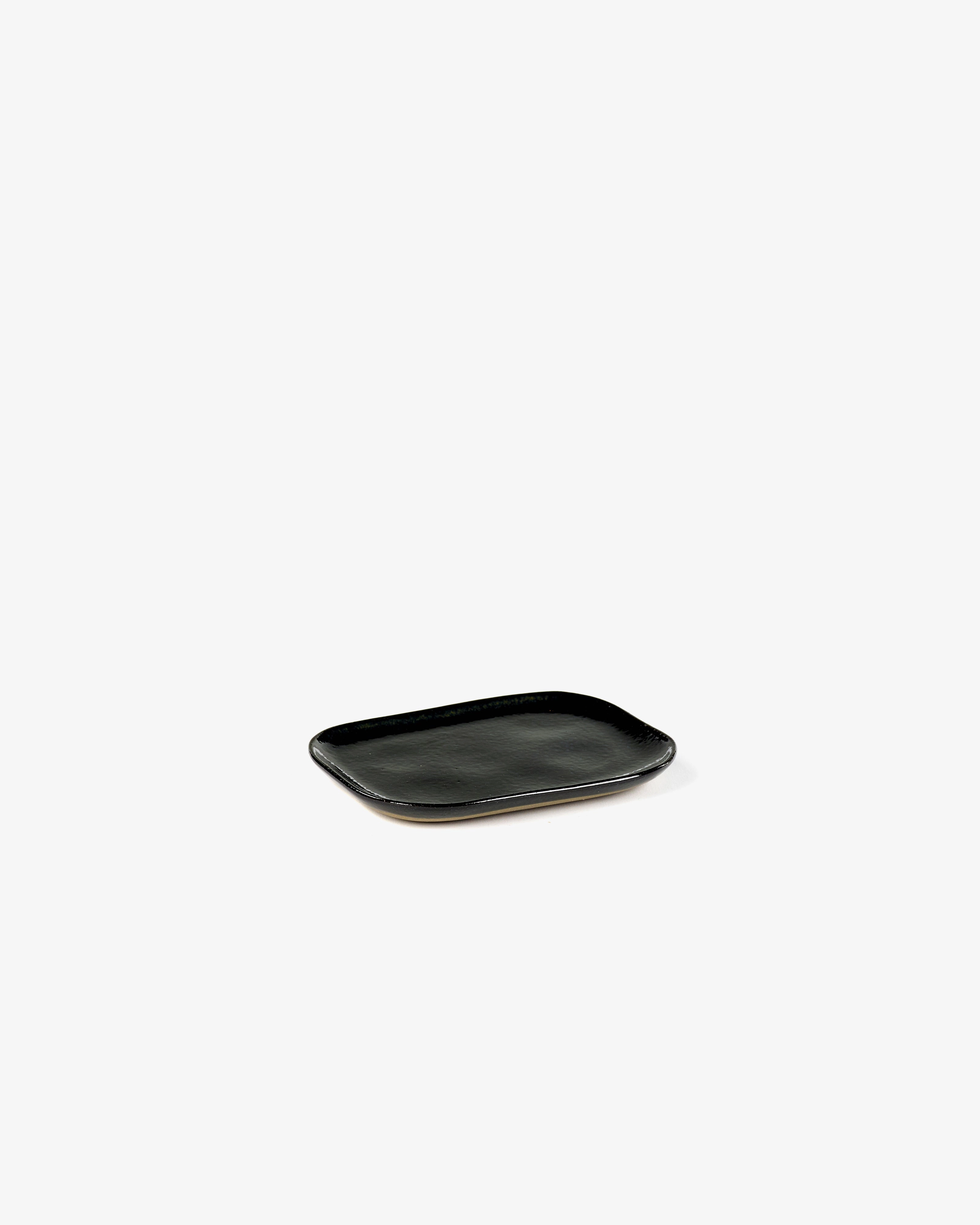 Plate rectangular n3 M dark blue La nouvelle table Dinnerware tableware outlet