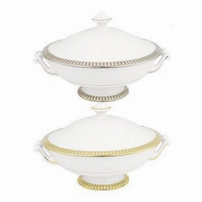 Plumes Platine Covered vegetable dish, 1.5 litre Serveware Good quality and affordable