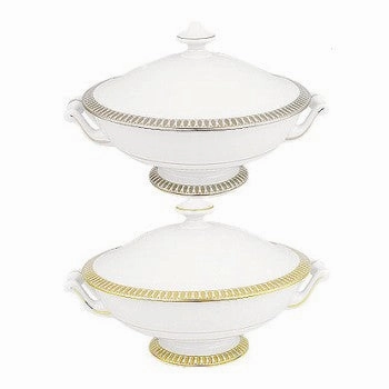 Plumes Platine Covered vegetable dish, 1.5 litre Serveware Good quality and affordable