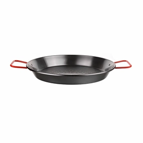 Polished Steel Paella Pan Medium Cookware deals for kitchen