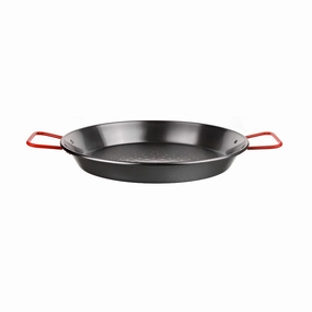 Polished Steel Paella Pan Small Cookware deals for kitchen