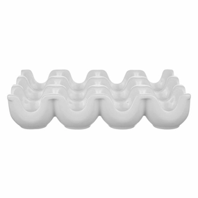 Porcelain 12 Cup Egg Holder Serveware clearance shop