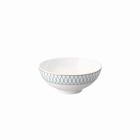 Porcelain Modern Deco Small Bowl, 14cm Serving Bowls Entertaining Set