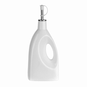 Porcelain Oil Bottle Square Base with Handle Serveware clearance shop